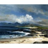 SCOTTISH SCHOOL West Coast seascape, oil on board, 49 x 58cm Condition Report:Available upon