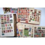 A collection of Great Britain and worldwide stamps in The Stirling Postage Stamp Album with Siam,