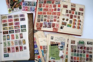 A collection of Great Britain and worldwide stamps in The Stirling Postage Stamp Album with Siam,