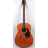 CF MARTIN & CO NAZARETH PA D-28 Dreadnought acoustic guitar circa 1945 serial number 95841, the 20