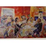 AFTER JOHN BELLANY CBE RA (SCOTTISH 1942-2013) THE PRESENTATION OF TIME (HOMAGE TO RUBENS) Print