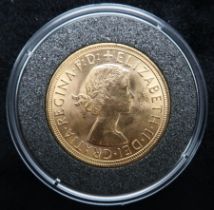 ELIZABETH II 1957 sovereign coin 8 grams  Condition Report:Available upon request