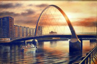 AFTER WILLIAM MCLEAN KERR (SCOTTISH b.1966) THE CLYDE ARC Print multiple, 60 x 90cm Condition