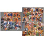 Action Man: a large quantity of sealed 2000s-era accessory packs, together with a further quantity