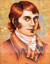 AFTER GRAHAM MCKEAN (SCOTTISH b.1962) RABBIE Print multiple, 50 x 40cm Condition Report:Available