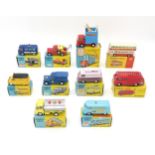 A COLLECTION OF BOXED CORGI TOYS MODEL VEHICLES Comprising 464 Commer Police Van with Flashing ligh,