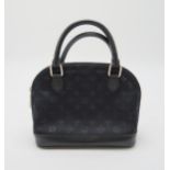 A LOUIS VUITTON M92146 LIMITED EDITION  MONOGRAM SATIN LITTLE ALMA with a dust bag, 16cm wide,