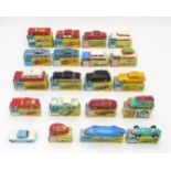 A COLLECTION OF BOXED CORGI TOYS MODEL VEHICLES Comprising 430 Bermuda Taxi, 443 Plymouth U.S. Mail,