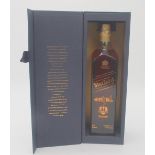 JOHNNIE WALKER BLUE LABEL RYDER CUP EDITION - GLENEAGLES 2014  Bottle Number 526/2352 Limited