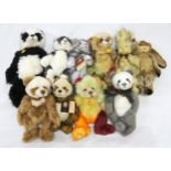 Charlie Bears: Zander, Pixie, Toffee Apple, Iggy, Dandylion, Sniffle, Bridie, Anniversary Ross and