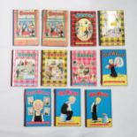 A collection of annuals including The Broons 1956 (2), 1966, 1968, 1970, 1972, 1974, together with