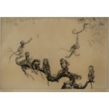 LEONARD ROBERT BRIGHTWELL The Dansant, signed, etching,27 x 39cm Condition Report:Available upon