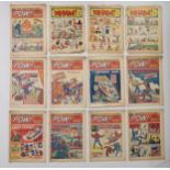 WHAM! (1964) A collection of 179 issues, (missing 1-3, 5, 28, 67, 108, 187), and POW! (1967) 53, 58,