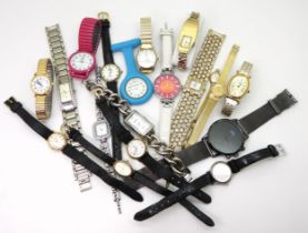 A collection of fashion watches to include, Anne Klein, Timex, Seiko etc Condition Report:No