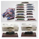 An selection of collectable model railway locomotives, to include the Hornby Steam Memories 00-gauge