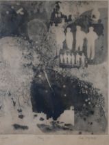 PAULA FITZPATRICK (IRISH CONTEMPORARY)  GHOSTS  Etching, signed lower right, numbered 2/6, 55 x 45cm