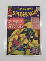 AMAZING SPIDER-MAN #11 (Marvel 1964) 9d, Second appearance of Doctor Octopus, bagged and boarded