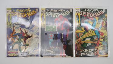 AMAZING SPIDER-MAN #74 (Marvel 1969) 75, 84, 85, 86, 87, 88, 90, 91, 93, King Size Annual #2, all