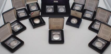 US Silver Eagle Dollar Inaugural Strike 2021 and Silver Eagle Dollar Type II 2021 boxed set,