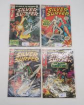 SILVER SURFER #9 (Marvel 1969) 15¢, 11, , 15 & 17, all bagged (4) Condition Report:Available upon