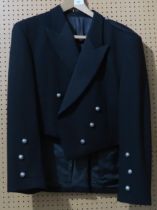 A gentleman's Prince Charlie wool jacket, size 44R with Hamilton & Inches silver cast buttons