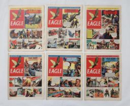 EAGLE VOL. 4 (1953) complete run, 1-38, EAGLE VOL. 5 (1954) missing 1, 12, 13, 15, 24-52 (76)
