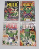 THE INCREDIBLE HULK #106 (Marvel 1969), 115, 116, King-size Special 2, all cents copies, all