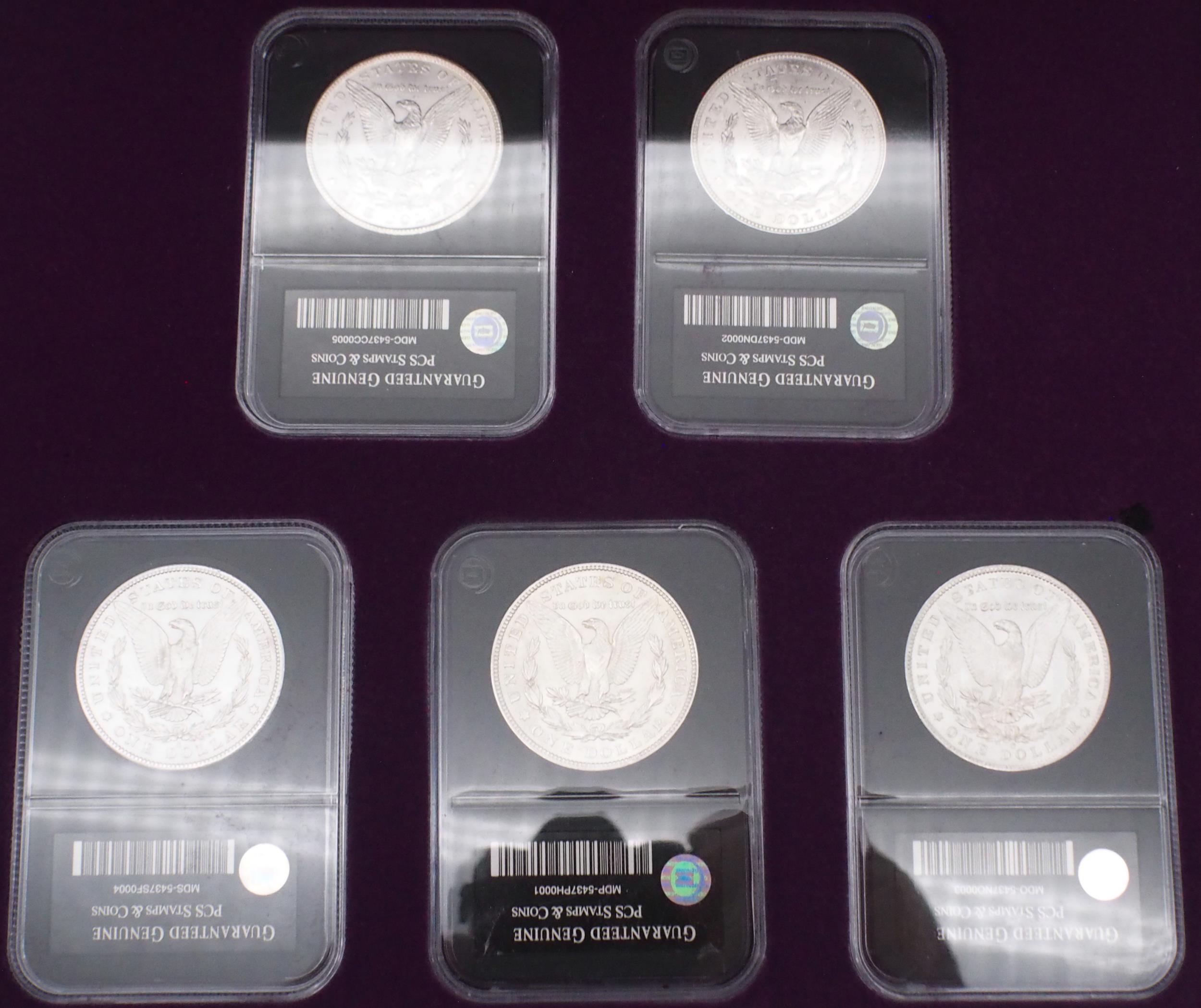 The Complete Uncirculated U.S. Morgan Silver Dollar Mint Collection ...