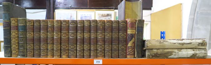 Dickens, Charles Works A library set of fourteen volumes, together with  Charles Dickens: The