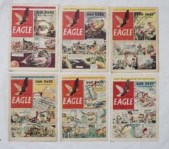 EAGLE VOL 1. (1950) Complete run of 1-52, featuring The interplanetary adventures of Col. Dan