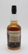 BALMAHA AGED 15 YEARS Island Single Malt Scotch Whisky Loch Lomond 57.1% vol 70cl Bottle Number 7 of