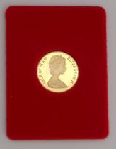 ELIZABETH II 1979 ISLE OF MAN SOVEREIGN COIN Obverse; bust facing right legend around ISLE OF MAN