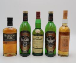 GLENFIDDICH Clans of the Highlands of Scotland Clan Sutherland 12 Year Old Pure Malt Scotch Whisky