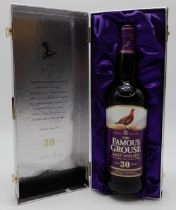 THE FAMOUS GROUSE 30 YEAR OLD  Malt Whisky Aged 30 Years 100% Blended Malt Whisky 43% vol 700ml.