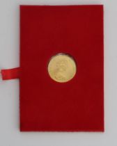 ISLE OF MAN HALF SOVEREIGN ELIZABETH II 1981 Royal Wedding of Prince Charles and Lady Diana