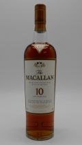 THE MACALLAN 10 YEARS OLD Highland Single Malt Scotch Whisky, 10 Years Old, Exclusively Matured In