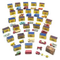 A COLLECTION OF TWENTY-EIGHT MOKO LESNEY "MATCHBOX" SERIES MODELS All bar one being boxed,