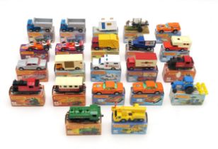 A COLLECTION OF BOXED LESNEY MATCHBOX SUPERFAST 1-75 SERIES MODEL VEHICLES Comprising New 30 Artic