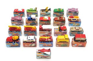 A COLLECTION OF BOXED LESNEY MATCHBOX SUPERFAST 1-75 SERIES MODEL VEHICLES Comprising 1 Dodge