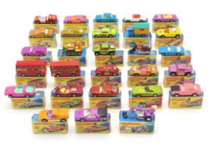 A COLLECTION OF BOXED LESNEY MATCHBOX SUPERFAST MODEL VEHICLES Comprising 19 Road Dragster, 20