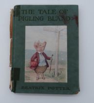 Potter, Beatrix The Tale of Pigling Bland Frederick Warne & Co. Ltd., undated Condition Report:No