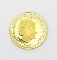 Elizabeth II Half Crown 2009 Obverse; head of Queen Elizabeth II right legend around date below