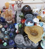 A collection of assorted art glass including Kosta Boda etc Condition Report:No condition report