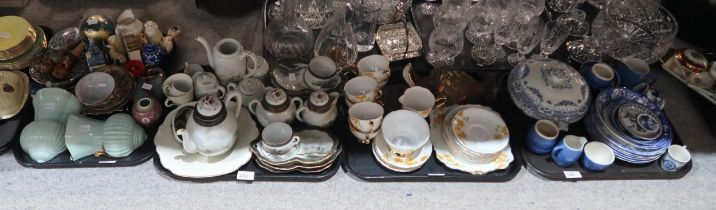 A collection of decorative ceramics including Carlton Ware, teawares etc Condition Report:No