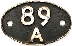 Shedplate 89A Oswestry 1948 to January 1961, then Shrewsbury January 1961 to September 1963. The