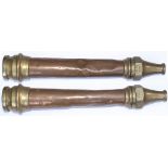 LNER brass and copper Fire Nozzle stamped LNER TYPE A WHITBY STN (WHITBY). In very good condition