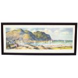 Carriage Print DEGANWY, CAERNARVONSHIRE by Montague Birrell Black from the London Midland (A)