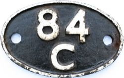 Shedplate 84C Banbury 1949-September 1963, then Truro September 1963-November 1965. The ex GWR