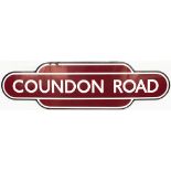 Totem BR(M) FF COUNDON ROAD from the former London & North Western Railway station between