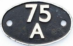 Shedplate 75A Brighton 1950-closed to steam June 1964. This ex LBSCR shed had a 1950s allocation